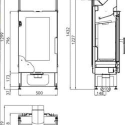 Камінна топка PINUS AL