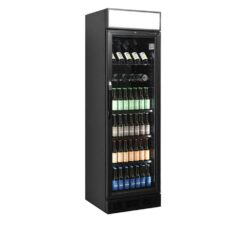 Fridge glass door TEFCOLD CEV 425 CP BLACK