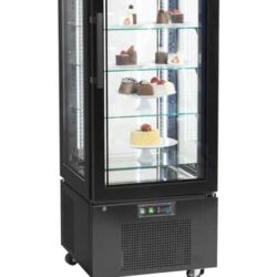 Вітрина холодильна панорамна TEFCOLD UPD 400 C Black