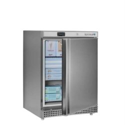 Повнодверна морозильна камера, нержавіюча сталь TEFCOLD UF 200 VS