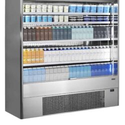 Vitrina de refrigeração de parede, aço inoxidável TEFCOLD MD 1902 X