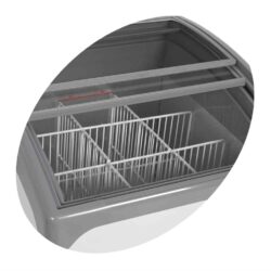 Countertop freezer with sliding glass. cover TEFCOLD NIC 101 SCEB