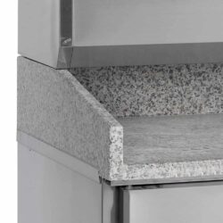 Mesa refrigerada para pizza com superestrutura TEFCOLD PT 1200 + VK38-150