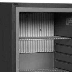 Minibar de puerta completa, revestimiento negro TEFCOLD TM 42
