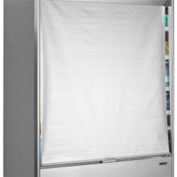 Vitrina de refrigeração de parede, aço inoxidável TEFCOLD MD 1002 X