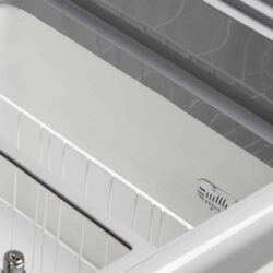 Countertop freezer with glazed flat lid TEFCOLD NIC 301 SC