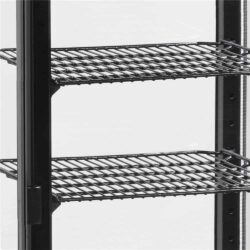 Tủ lạnh để bàn trưng bày TEFCOLD UPD 80 BLACK màu đen