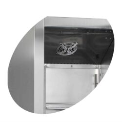 Refrigerador de lanches Tefcold totalmente em aço inoxidável RK500SNACK