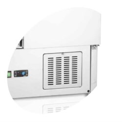 Saladeta 2 ajtós rozsdamentes acél TEFCOLD GS91