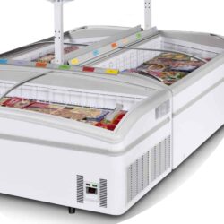 Kombineret fryser/køleø TEFCOLD Shallow 200-CF