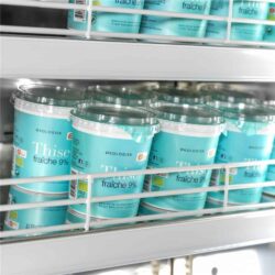 Vitrina de refrigeração de parede, aço inoxidável TEFCOLD MD 1002 X