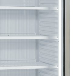 Porte vitrée du réfrigérateur TEFCOLD CEV 425 CP 2 LED