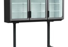 Vitrine über der Gefrier-/Kühlinsel TEFCOLD MTF 210 B VS