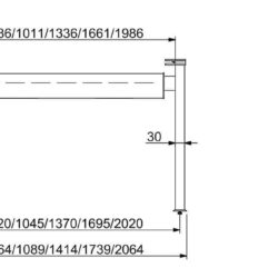 Cầu sứ nhiệt CS 3/1 1,08m