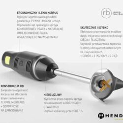 Frullatore a immersione - Design di Bronwasser