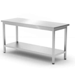 Tavolo da lavoro con ripiano HENDI, 120x60x85cm