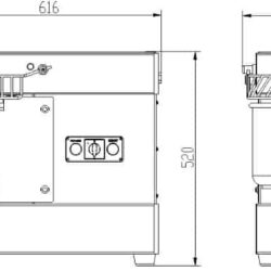Deegkneder CS 7062A 10L