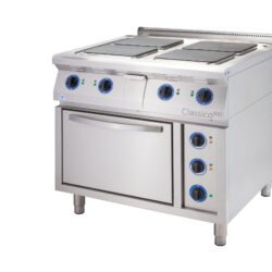 ALBA EC-4/900 Estufa eléctrica - 4 fuegos D - con puerta