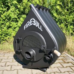 Varmluftsovn Firebull S8, 15kW/300m3 Glaseret