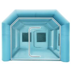 Надувний пересувний фарбувальний цех, намет для розпилення 4х2,5х2,2м