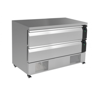 Base de refrigeração/congelamento CS2 6X GN1/1 2 gavetas