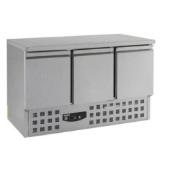 Mesa refrigerada CS700 136cm 3 portas Linha Compacta