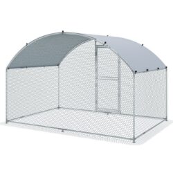 Metal mobile chicken coop / aviary 2x3x2 m