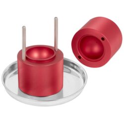 Ice ball press 6.1 cm Red