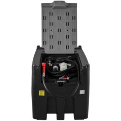 Mobile diesel transfer tank capacity 439L black