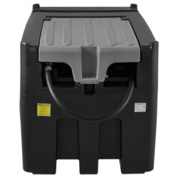 Mobiler Diesel-Transfertank mit einem Fassungsvermögen von 439 l, schwarz