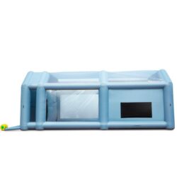 Aufblasbare mobile Lackieranlage, Spritzzelt 8 x 4,8 x 3,3 m