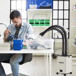 Löd-/svetsröksavsug 150W 106 CFM