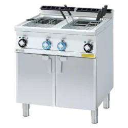 Cuiseur à pâtes électrique 25 + 25 ls avec structure 400 V | RM-CP-78ET