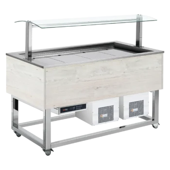 Buffet réfrigéré GN 4-1/1 Hemlock | REDFOX - ES BLEU+ 4H