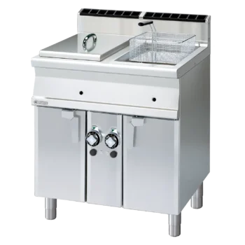 Fritadeira dupla a gás 0,72 kW/l, base 13+13 cv | RM-F2/13-78G