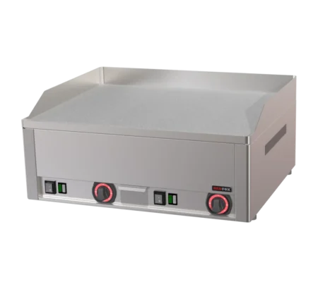 Grilovacia doska 65x48 elektrická durable chróm hladká stolná 400 V | REDFOX - FTHC 60 E