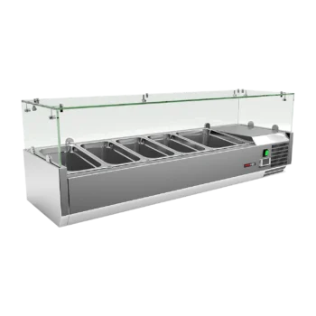 Tủ lạnh trưng bày 1x GN 1/2 + 4x GN 1/3 | REDFOX - MCH 3140