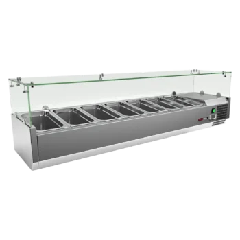 Tủ Lạnh trưng bày 7x GN 1/3 | REDFOX - MCH 3160
