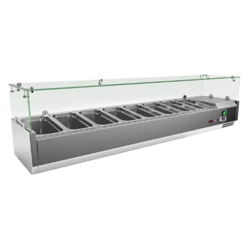 Koelvitrine 8x GN 1/3 | REDFOX-MCH 3180
