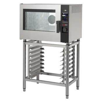 Forno elettrico ventilato 5x GN 1/1 touch spray colorato lavaggio automatico porta sinistra | REDFOX - MPD 0511 ELAM