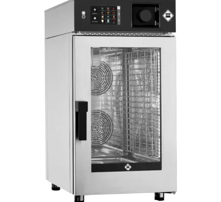 Four électrique à convection SLIM 10x GN 1/1, avec cuve de lavage automatique, panneau de commande tactile 7", 400 V | RM - MSTBB 1011 E