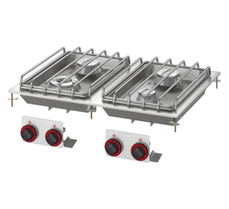 Inbouw gasfornuis 4 branders | RM-PCD-68G