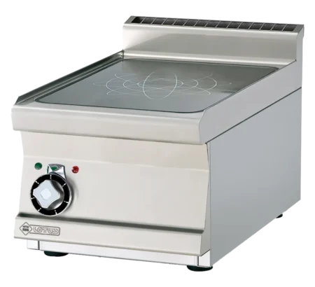 Elektrisk induktionsspis 1x kokplatta utan sockel 400 V | RM - PCIT-64ET