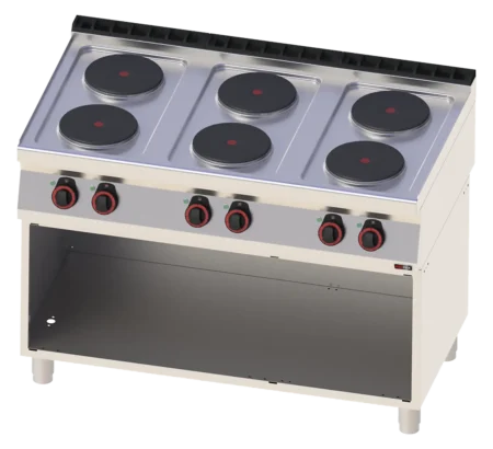 Elkomfur 6 blus med base 400 V | REDFOX - SP 70/120 E