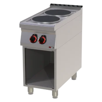 Elektrisch fornuis 2x branders met onderstel 400 V | REDFOX - SP 90/40 E