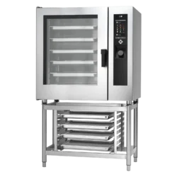 STEAMBOX electric convection oven 10x GN 2/1 automatic washing boiler 400 V left door | RM - STBB 1021 EL