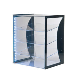 Tủ trưng bày trung tính Plexi LED chiếu sáng Martellato