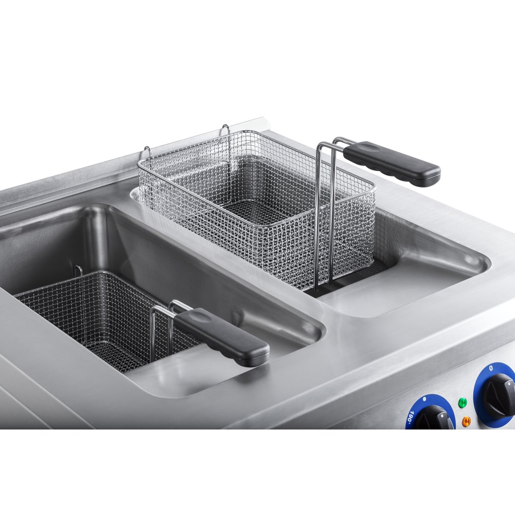 ALBA E-F-208/900 D Elektrické fritézy - dvojité 2x8l – 3 kép