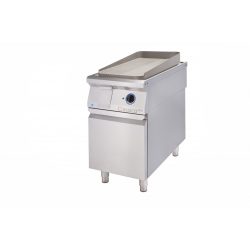 E-GP-2/900 Piastra elettrica per griglia - mezza variante: FS - completamente scanalata - spazio libero con ripiano