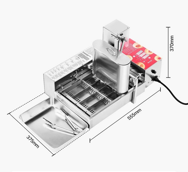 Komerční automatický výrobník donutů – 4 řad, 240 ks/h - Bild 2